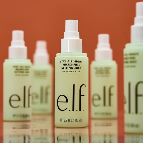 e.l.f. Stay All Night Setting Mist - Hydrating Makeup Spray for 16HR Wear | Vegan & Cruelty-Free, 2.7 Fl Oz