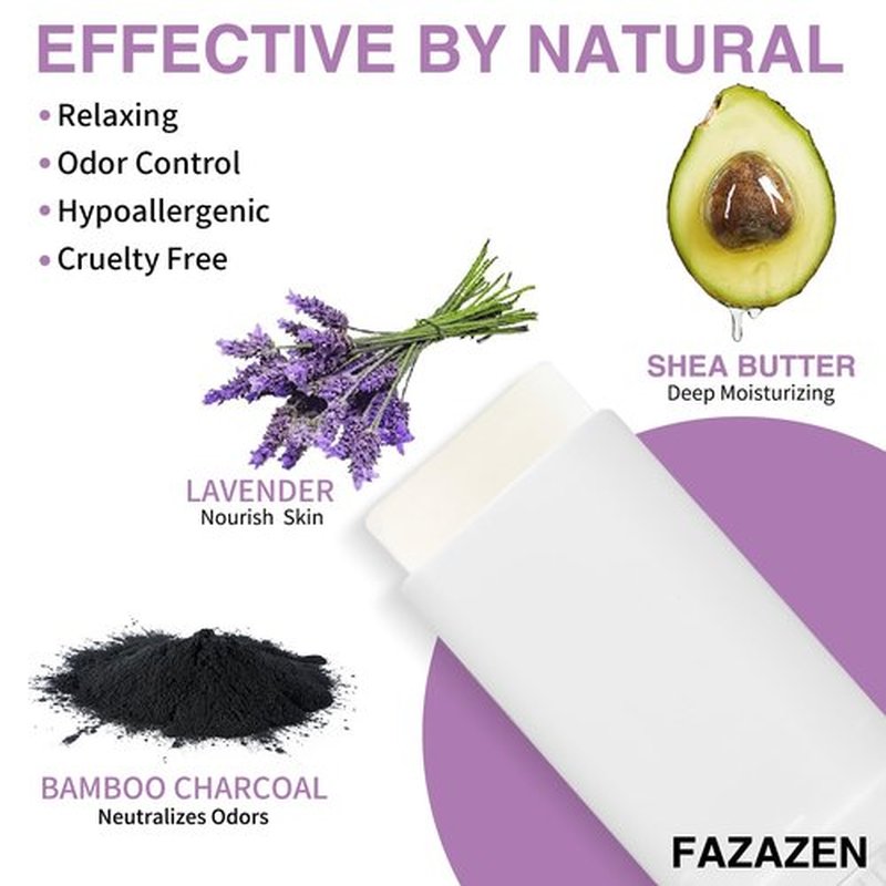 Skiennix Aluminum-Free Deodorant | Natural Lavender & Sage Odor Control for Sensitive Skin - 0.53oz