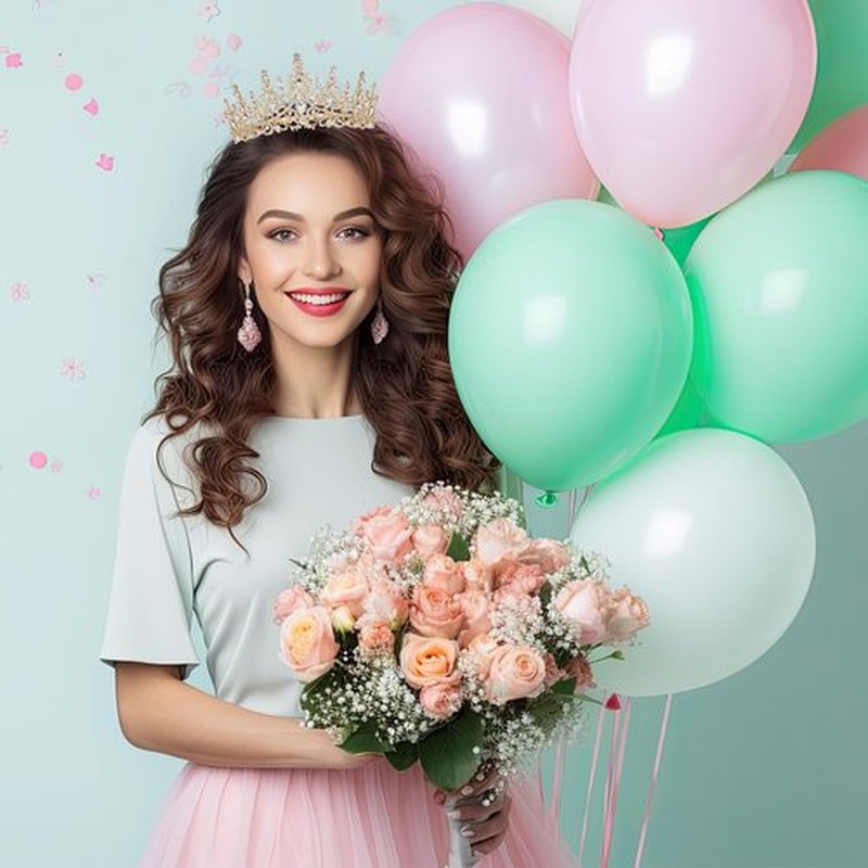 Schmoopy Tiara Crown for Women, Hair Accessories for Party Wedding (B-Gold)