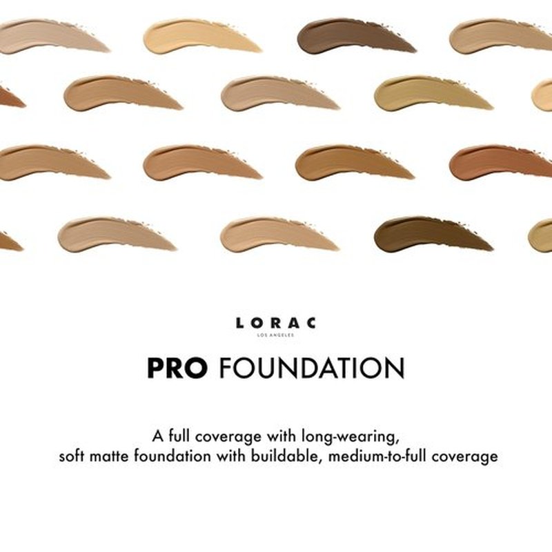 LORAC PRO Soft Focus Longwear Foundation - Flawless Finish | Lightweight Formula, 1 oz