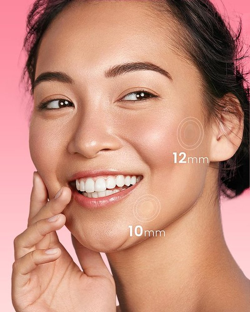GLAM UP Hydrocolloid Pimple Patches - Invisible Ultra Thin Spot Covers for Face, Waterproof & Vegan (36 Count)