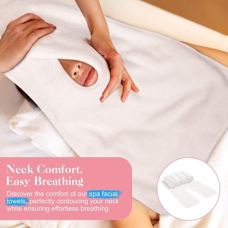 BREENHILL 6 Pack Facial Towels for Estheticians Soft, Spa Towels for Facial, Comfortable Extra Thick Massage Face Towels, Professional Esthetician Equipment