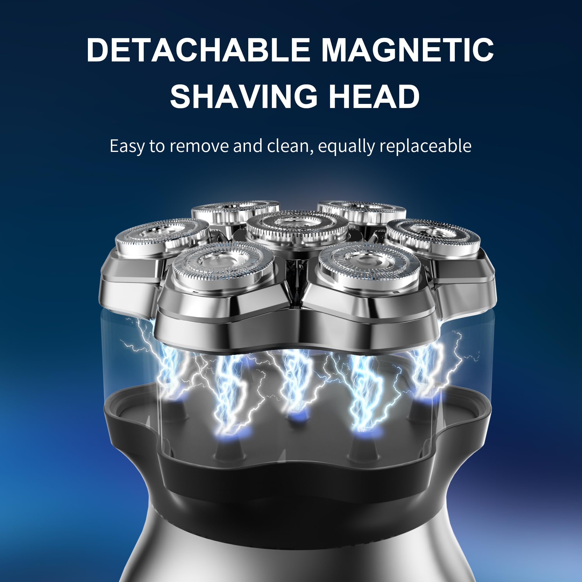 Head Shaver for Bald Men, Electric Razor for Sensitive Skin
