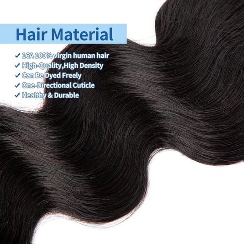 4x4 HD Lace Closure Body Wave Closure Human Hair 14 Inch Free Part Lace Closure 100% Unprocessed Brazilian Virgin Human Hair Extensions Remy Human Hair Closure Pre Plucked Natural Black Closure