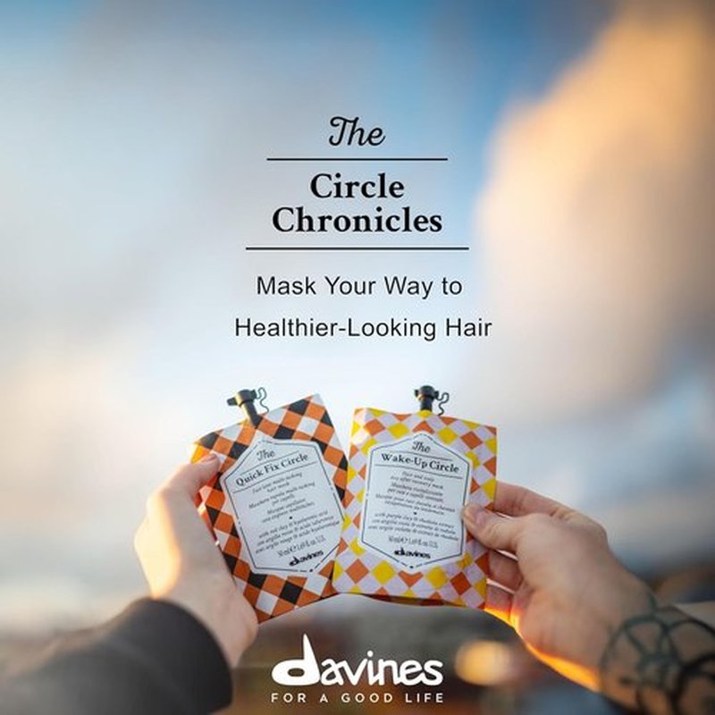 Davines The Circle Chronicles Hair Mask & Scalp Treatment - Nourish, Revitalize & Hydrate for All Hair Types