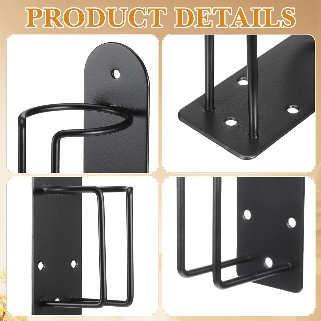 Didiseaon Stainless Steel Barber Hair Clipper Holder Wall Mounted Tool Organizer for Salon Accessories Lightweight Sturdy Electric Shaver Stand for Home Barber Shop Use Aesthetic Hair Tool Rack