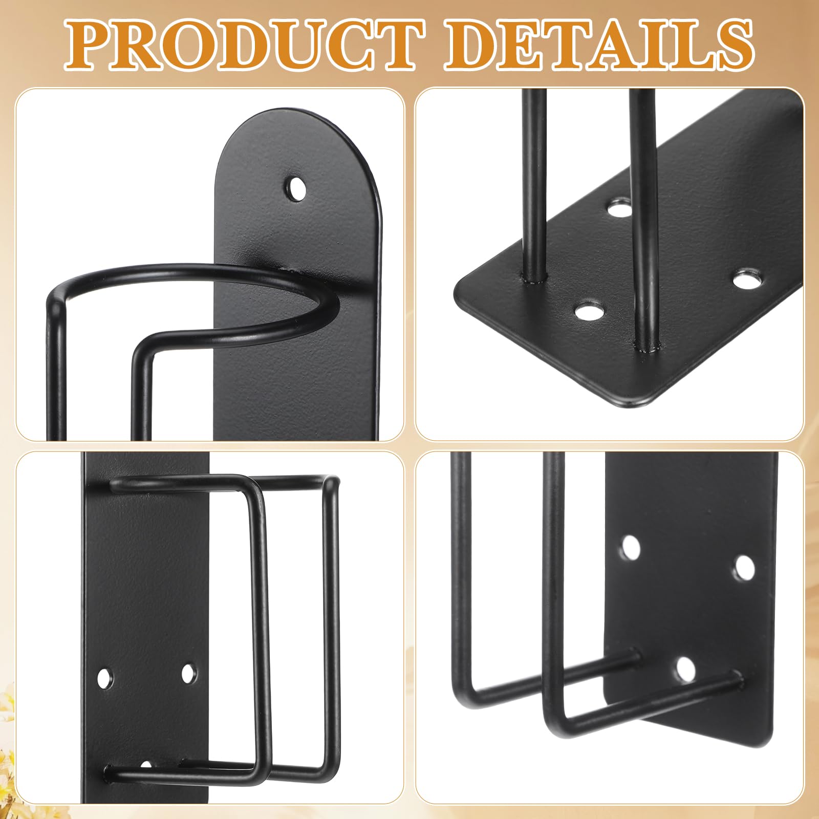 Didiseaon Stainless Steel Barber Hair Clipper Holder Wall Mounted Tool Organizer for Salon Accessories Lightweight Sturdy Electric Shaver Stand for Home Barber Shop Use Aesthetic Hair Tool Rack