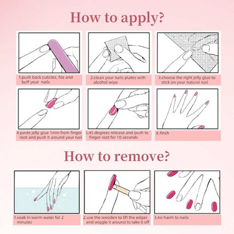 Short Press on Nails Handmade Nails 10Pcs Purple Cartoon Cute Manual Press on Nails for Women Party Holiday Photo 25mm Long Size S
