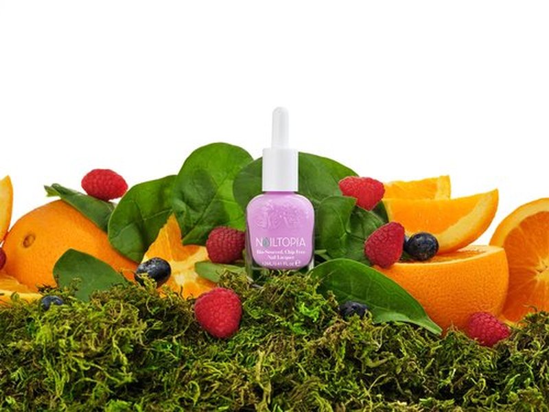 Nailtopia Bio-Sourced, Chip-Free Nail Lacquer - Fast Dry Nail Polish - Superfood-Infused - Natural Nail Polish - Thats Pastellar - 0.41 oz