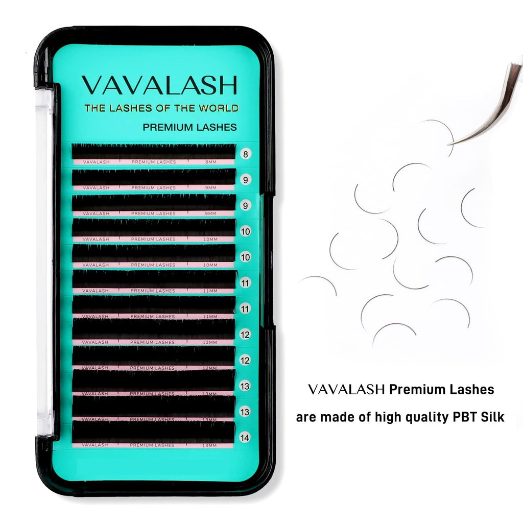 Eyelash Extensions 0.05 C CC D DD J B L Curl 8-14mm Lash Extensions Supplies Individual Lashes Premium Silk Volume & Classic Lash Soft Matte Dark Professional Eyelashes Extension (0.05-C-8-14 Mixed)