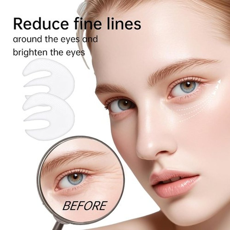 Novoy Bio-Collagen Deep Eye Patches - 6-in-1 Retinol Treatment for Dark Circles & Puffiness | 15 Pairs, Rose