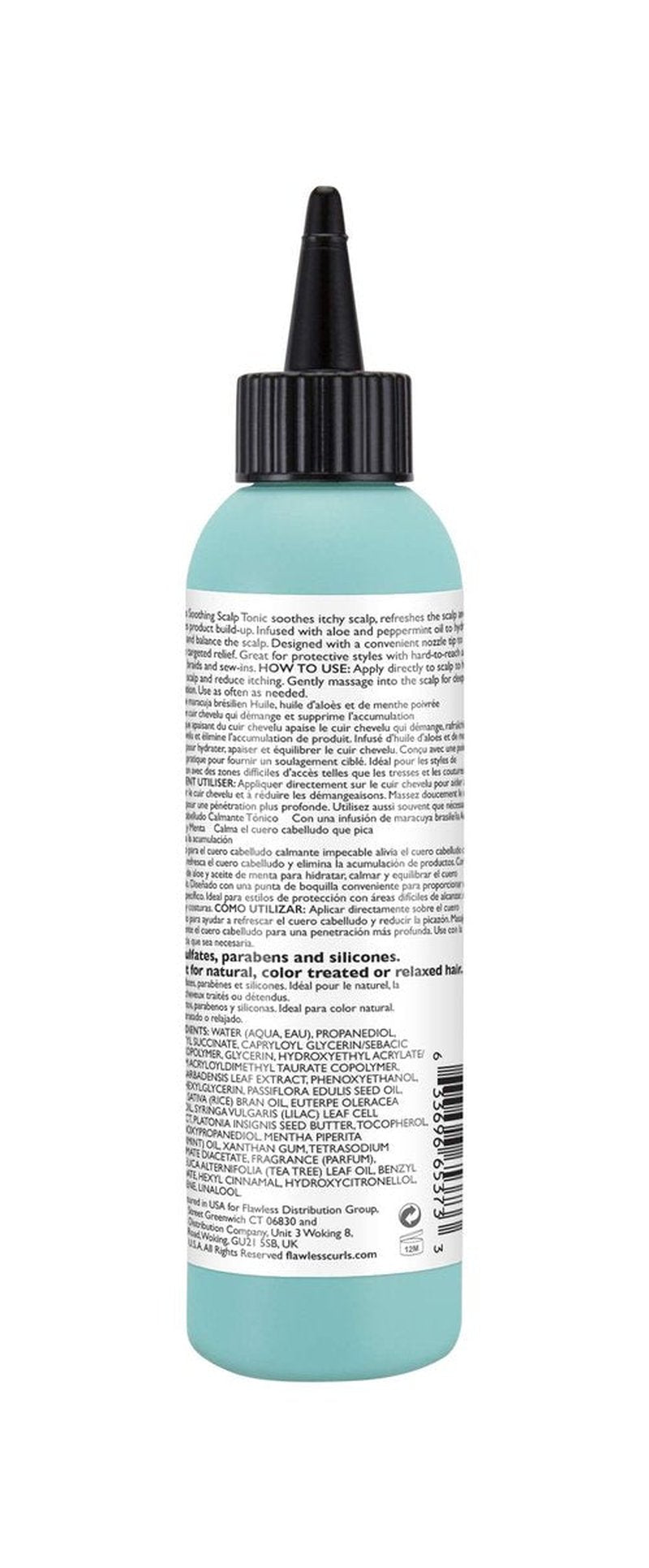 Flawless by Gabrielle Union - Scalp Soothing Tonic Hair Treatment, 4 OZ for Textured Hair