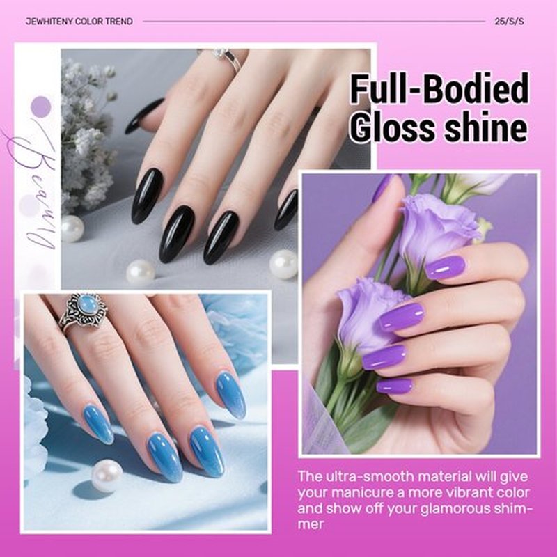 JEWHITENY Poly Gel Nail Kit 28 Colors Nude Gray Glitter with Nail Lamp Base Top Coats Builder Gel All-In-One Set Ideal for Designs DIY At Home Need U V Lamp Curing