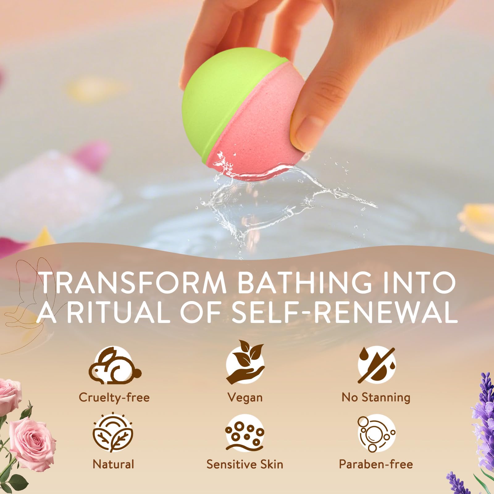 Bath Bombs for Women Gift Set, 20 Pcs Natural Bath Bombs with 10 Unique Scents, Handmade Fizzies with Shea Butter for Skin Moisturizing, Organic Relaxing Bubble Bath, Spa Gift for Mom Wife Girlfriend