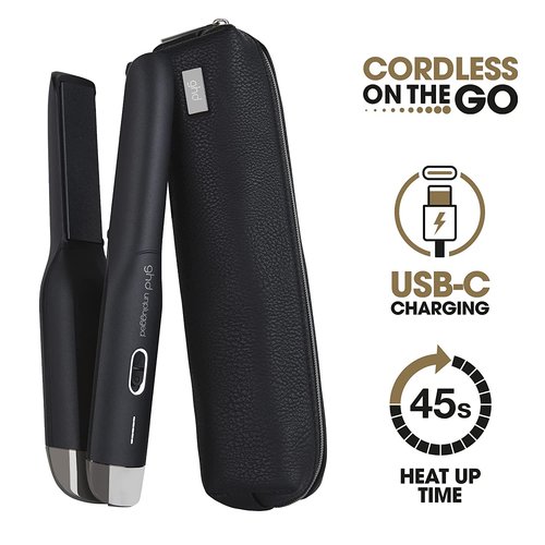 GHD Unplugged Styler - Cordless Flat Iron for Effortless Styling Anywhere