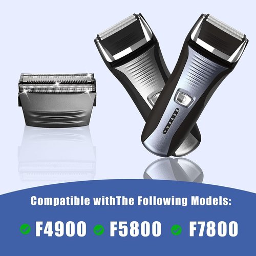 Remington Replacement Foil Head - Compatible with TITANIUM-X Flex & Pivot Shavers | Black, 1 Pack