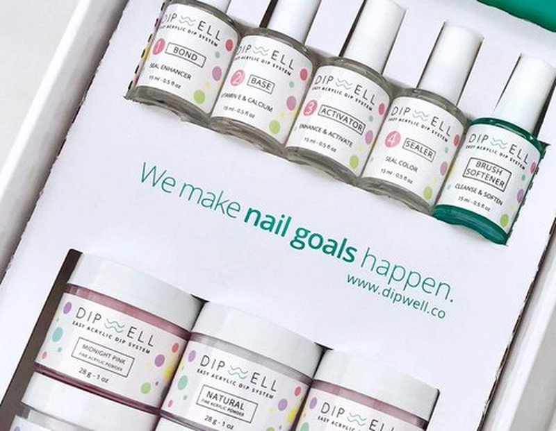 Nail DIP Powder, Pastel Color Collection, Dipping Acrylic For Any Kit or System by DipWell (PA - 05)