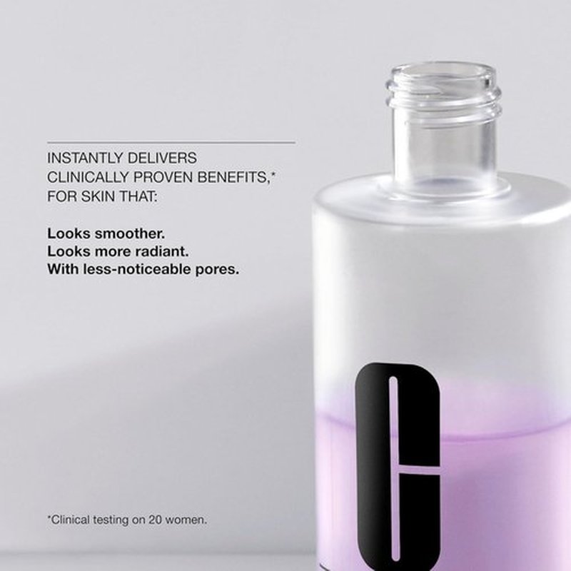 Clinique 3-Step Clarifying Lotion - Exfoliating Toner With Witch Hazel | For Dry Combination Skin