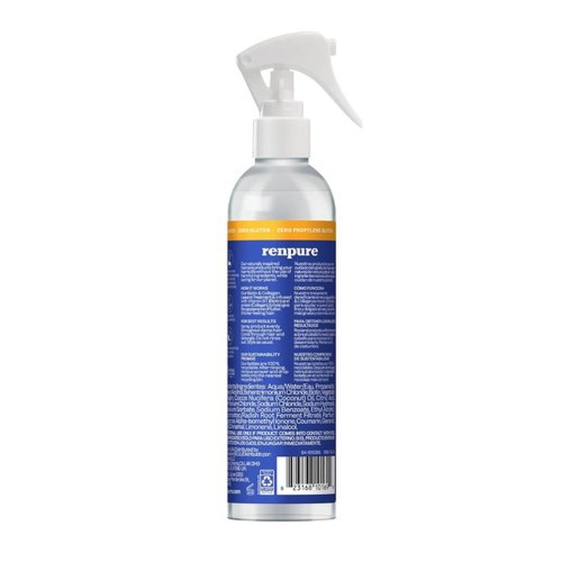 Renpure Biotin & Collagen Leave-In Conditioner - Fuller, Thicker Shine for Fine Hair | 8 Fl Oz
