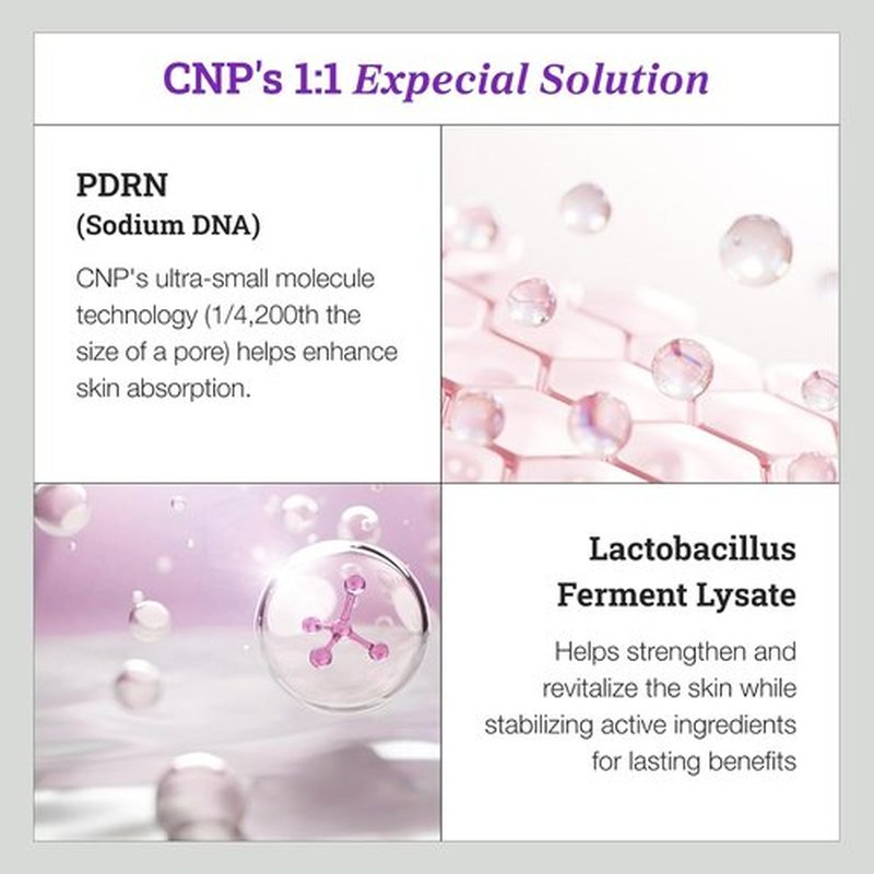 CNP PDRN Milky Toner - Active Booster with Niacinamide & Rice Water | 6.7 fl. oz. Korean Skincare