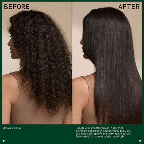 Aveda Botanical Repair Strengthening Overnight Serum | Bond-Building Serum | Reduces the Look of Split Ends | Repairs Damaged Hair | With Nangai Oil | 99% Naturally Derived*, 1 Fl Oz