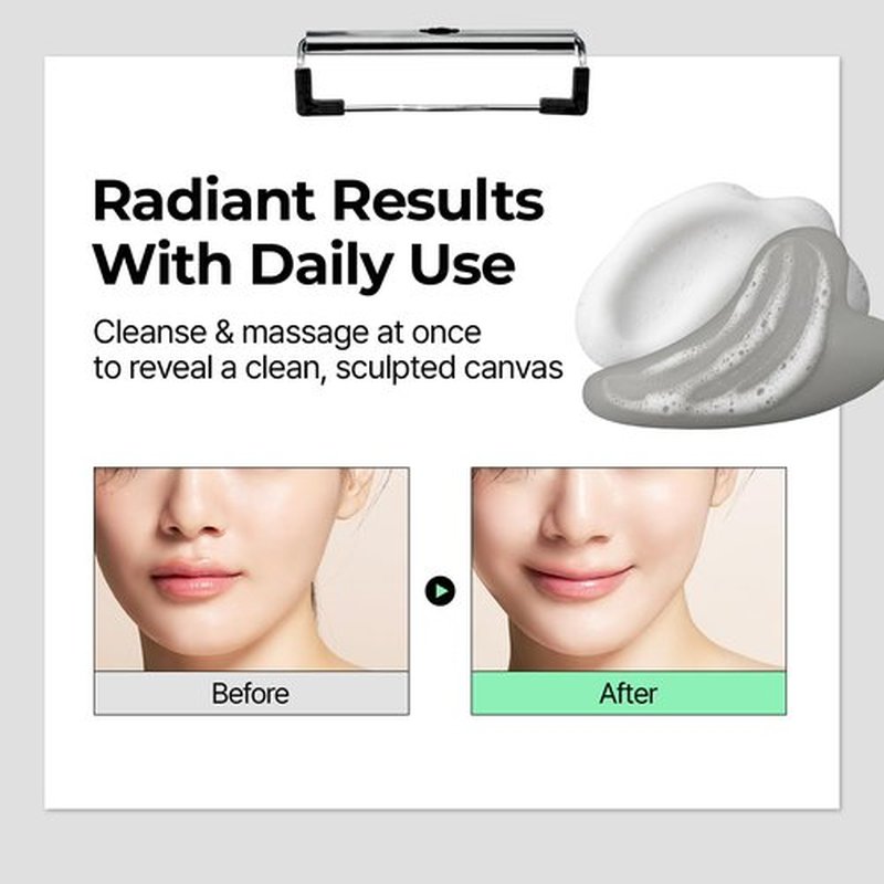 BRMUD Relief Mud Gua Sha Mud Bar Soap - Mud Mask Massager Cleansing Bar for Face and Body - V Line Lifting, Sebum Cleansing, Moisturizing - Shea Butter, Panthenol, Jojoba Seed Oil, 2.99 oz.