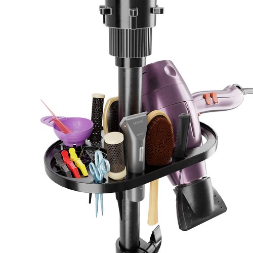 EBLIKI Wig Head Stand Tripod - Reinforced Mannequin Stand, Adjustable Height 31" - 57" Wig Stand for Styling, Cosmetology Hairdressing Training with Wig Caps, T-Pins Hair Clips
