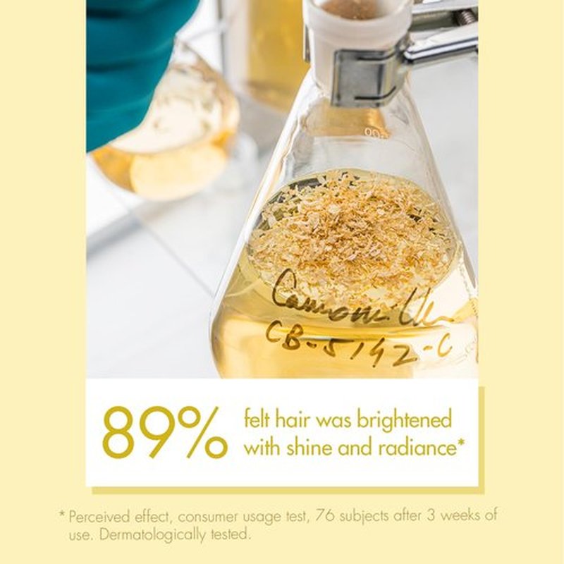 Klorane Brightening Shampoo with Chamomile - Enhance Highlights & Brighten Blonde Hair - Vegan Formula - 13.5 fl. oz.