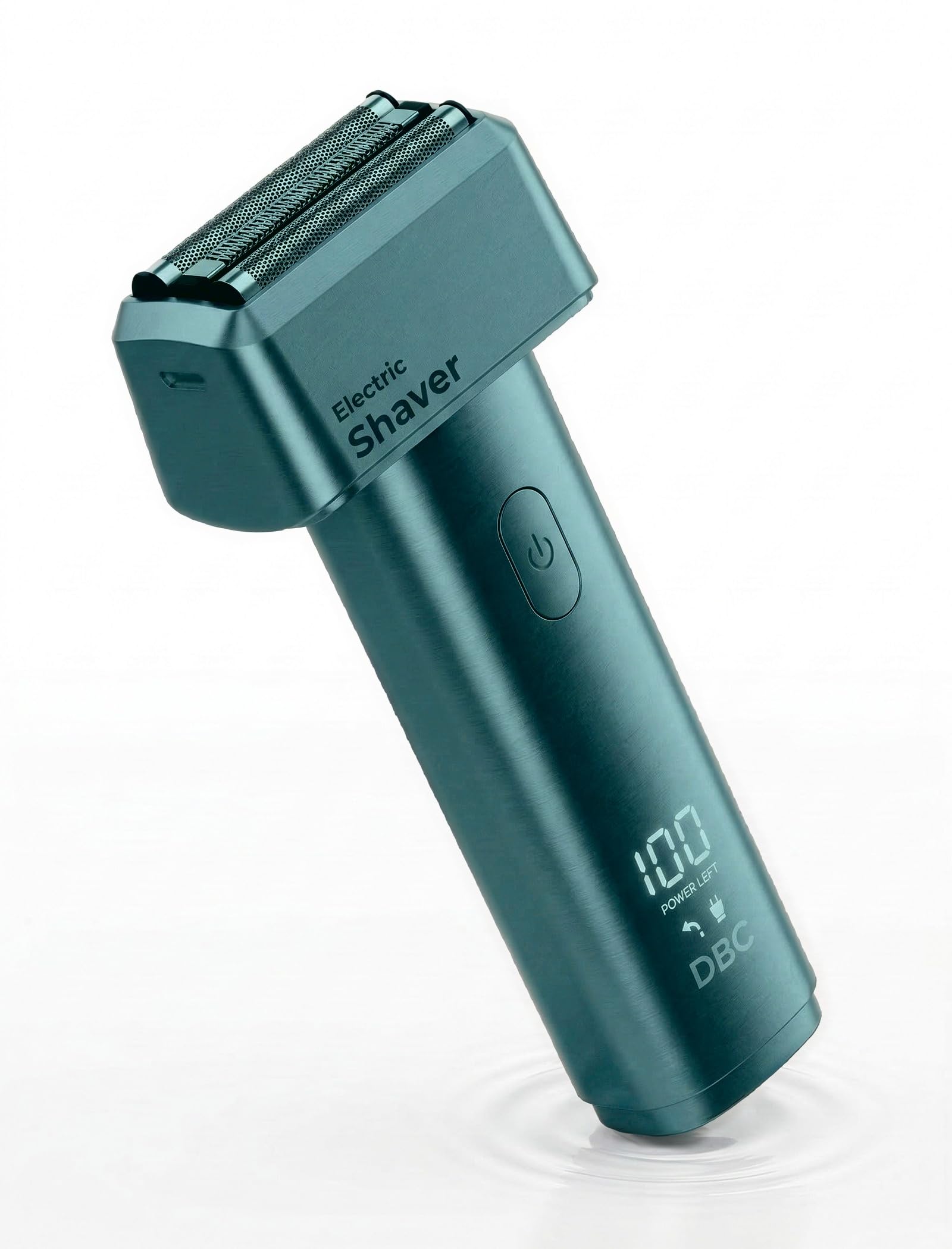 Electric Razor for Men Face and Head, IPX7 Washable Beard and Neck Shaver with Travel Lock, 3 Months per Charge, Men's Electric Shaver for Bald Head and Back Shaving