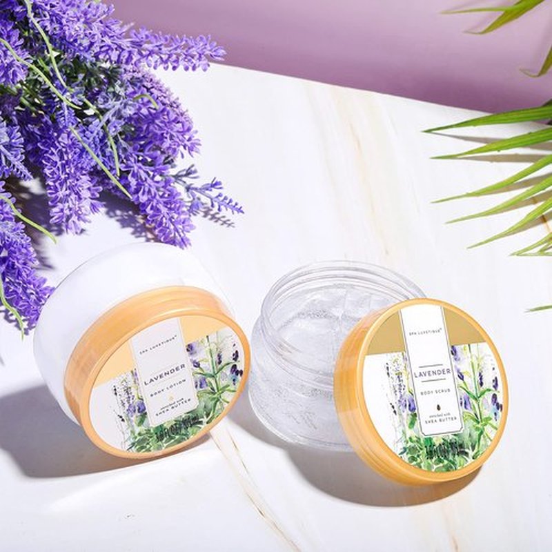 Spa Luxetique Lavender Spa Gift Basket - 12-Piece Relaxation Set for Women | Perfect Birthday & Mother's Day Gift