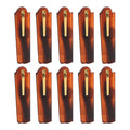 10 Pcs Folding Comb,Folding Pocket Comb Fine Tooth Comb Pocket Beard Comb Handmade Folding Pocket Comb for Styling Hair Mustache Beard