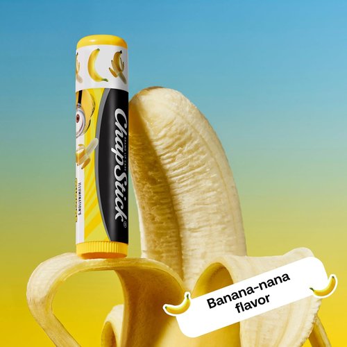 ChapStick Lip Balm Set - Minions Banana-Nana & Variety Pack (6 Sticks) | Fun Party Favors for Kids, 0.15 Oz Each