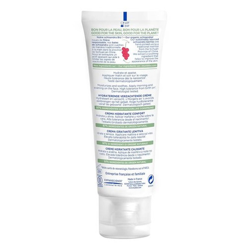 Mustela Baby Soothing Moisturizing Cream - Fragrance-Free Face Moisturizer for Sensitive Skin - 1.35 fl. oz.