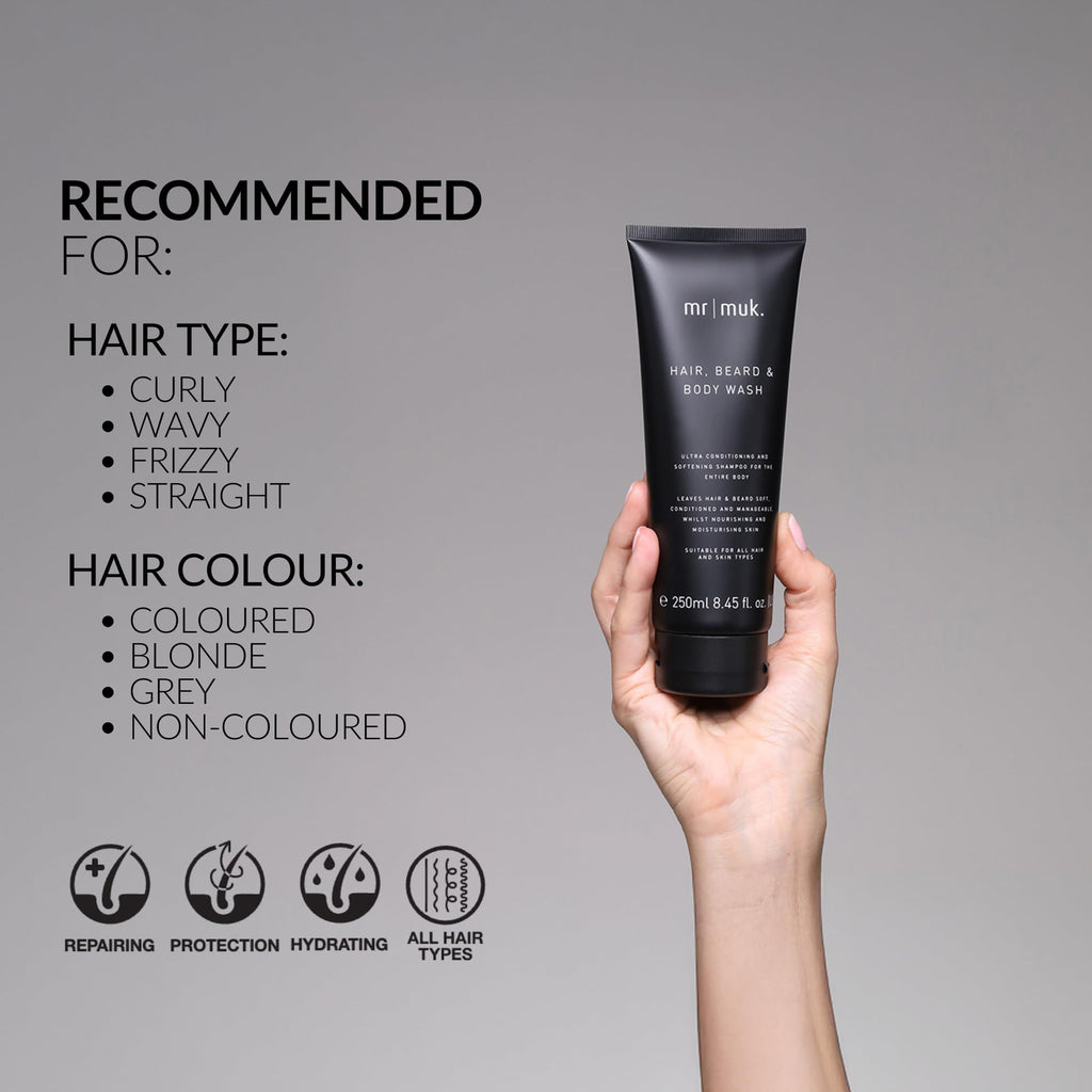 Mr MUK Hair, Beard & Body Wash