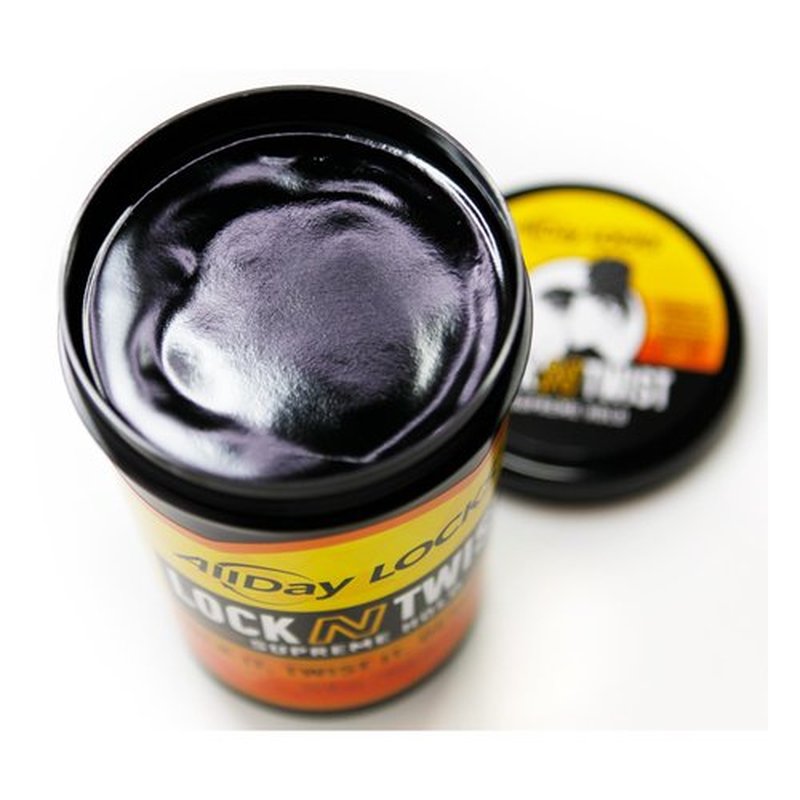 AllDay Locks Lock N Twist Supreme Hold - Extreme Styling Control for Locs, Microlocs, Twists, and Retwists, Provides Edge Control, Strong Hair Gel for Women and Men - 32 oz Jar
