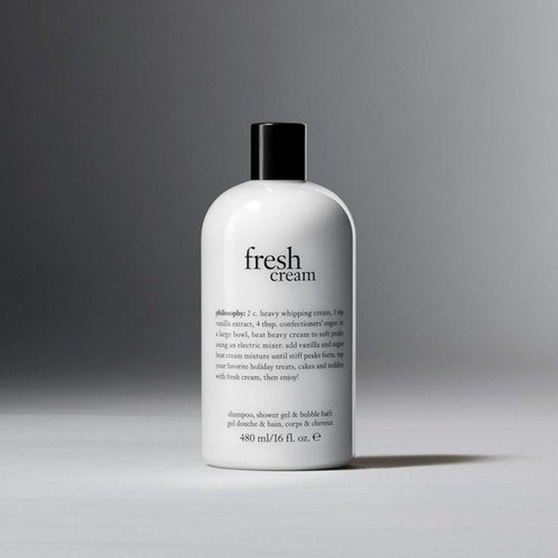Philosophy Fresh Cream - Nourishing Cleanser & Conditioner - Softens Skin & Hair | Notes of Vanilla & Sweet Cream
