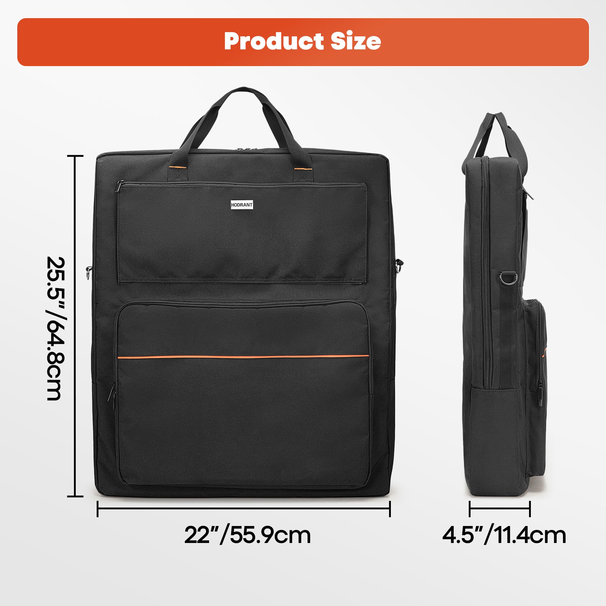 HODRANT Solar Panel Carry Case Compatible with Anker SOLIX PS30 PS100 PS200