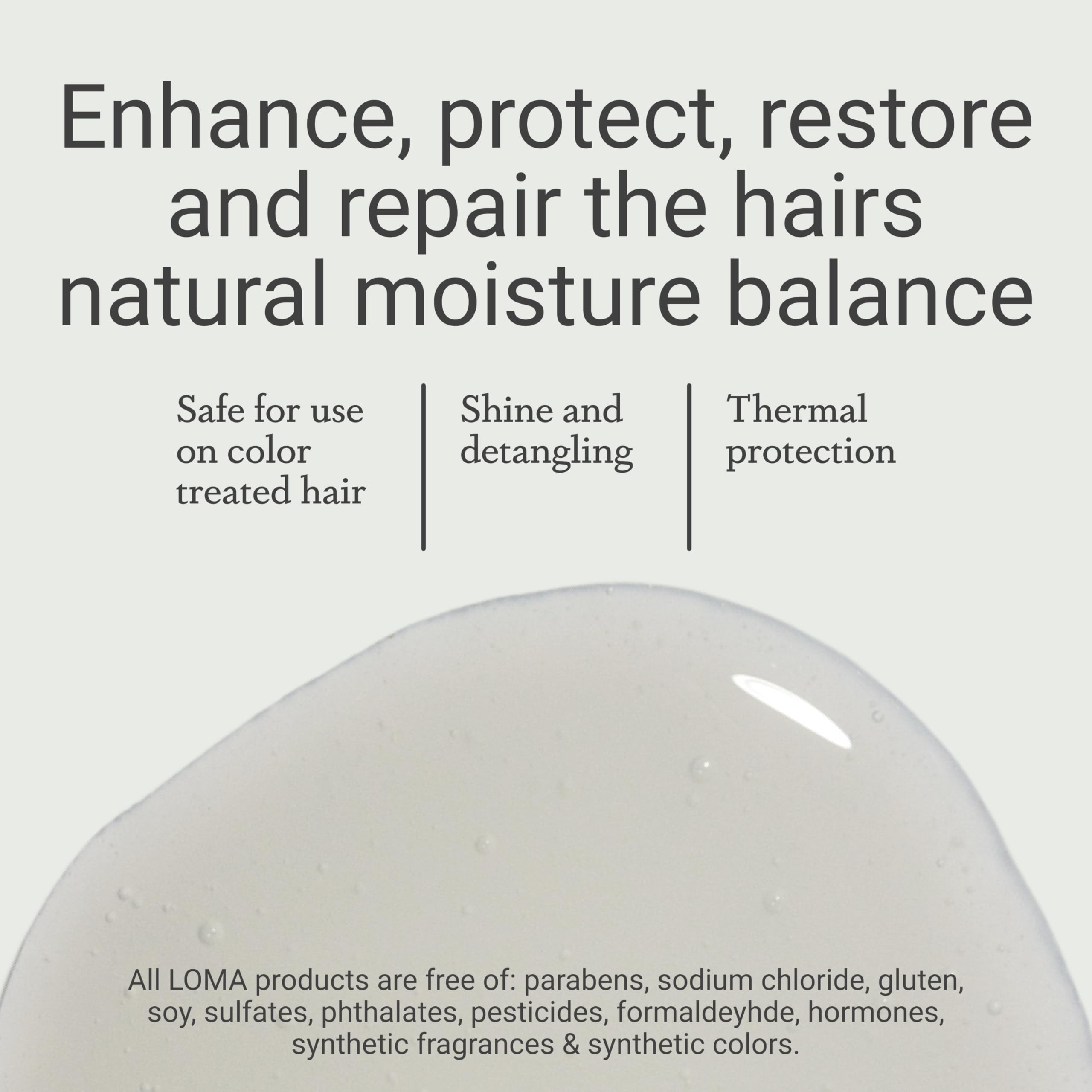 LOMA Daily Shampoo and Daily Conditioner (DUO PACK) 33 Ounce (Liter)