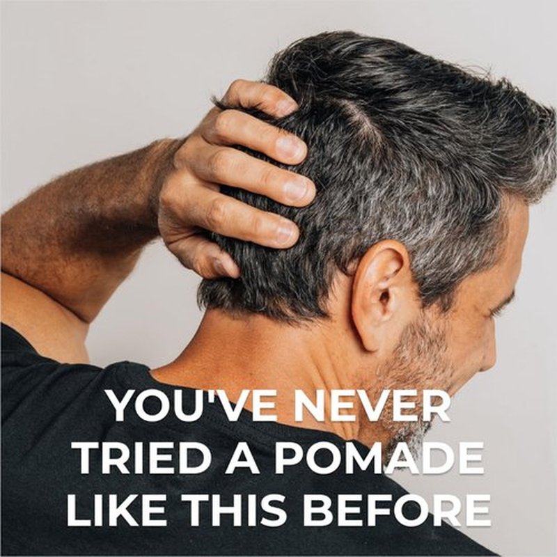 DS Labs Revita Matte Pomade - Medium Hold Styling Cream for Thicker Hair with Biotin & Caffeine, 3.3 fl oz