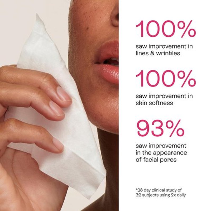 BeautyStat Triple Action Daily Exfoliating Peel Pad - Gentle AHA/BHA Treatment for Uneven Tone & Fine Lines
