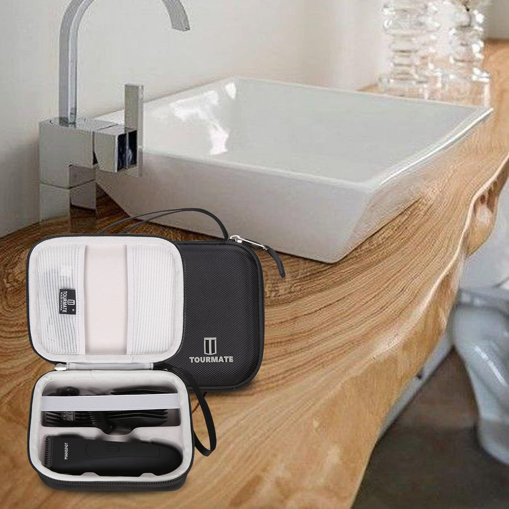 Tourmate Hard Storage Case for MANSPOT Groin Hair Trimmer (Case Only)