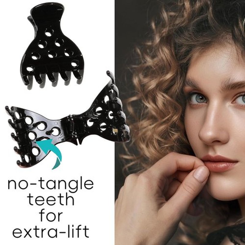 Skiennix Hair Volume Clips - Root Lifter for Curly Hair & Thick Hair | Claw Clips for Extra Bounce