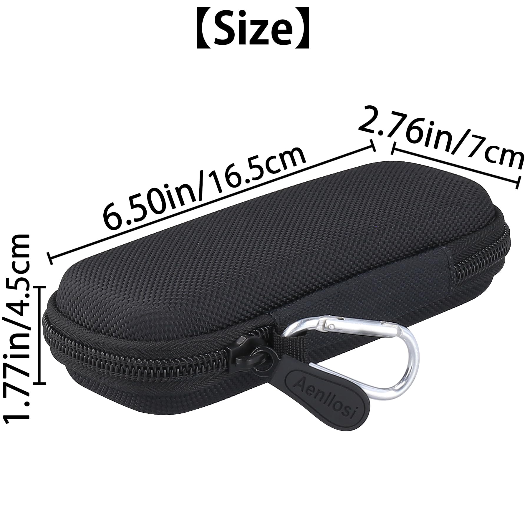 Aenllosi Hard Case Compatible with UGREEN NVMe and SATA M.2 Enclosure,Holder for NVMe SSD Enclosure(Case Only)