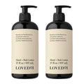 Loved01 Hand & Body Lotion, John Legend Skincare, Fragrance-Free, Fast-Absorbing and Non- Greasy Moisturizer, Oprah's Favorite Things, Blended with Shea Butter, Jojoba Oil & Vitamin E, 2-Pack (15 oz)