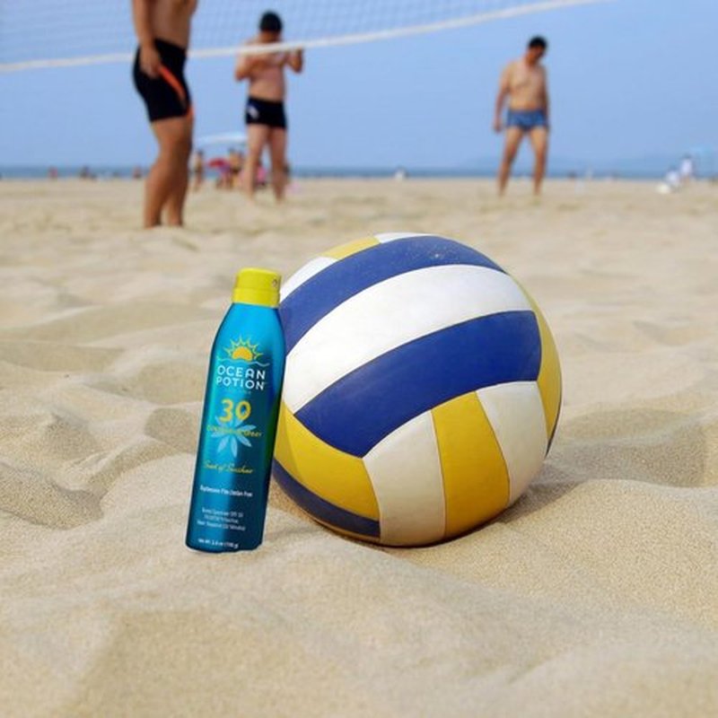Ocean Potion Sun Care Continuous Sunscreen Spray SPF 30, Broad Spectrum UVA/UVB Protection Body Spray with Vitamin E & Aloe, Non-Greasy, Water-Resistant, 5.5 oz