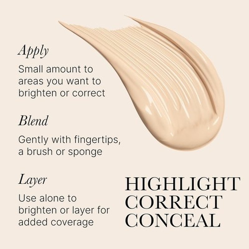Rodial Banana Lowlighter Liquid Concealer - Travel Size 0.05 fl oz | Hyaluronic Acid & Vitamin E for Dark Circles