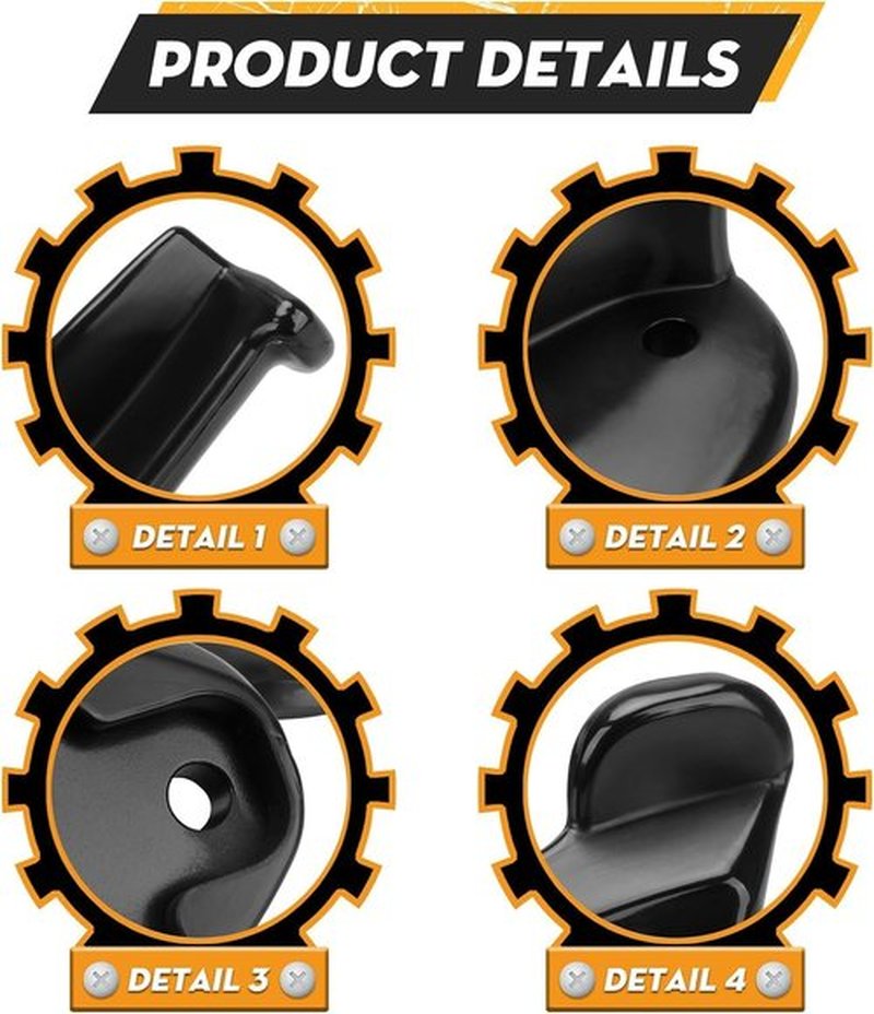 IWIWE Tire Changer Duck Head - Compatible with Snap-On, Hofmann, Accuturn - 5-Pack Nylon Set