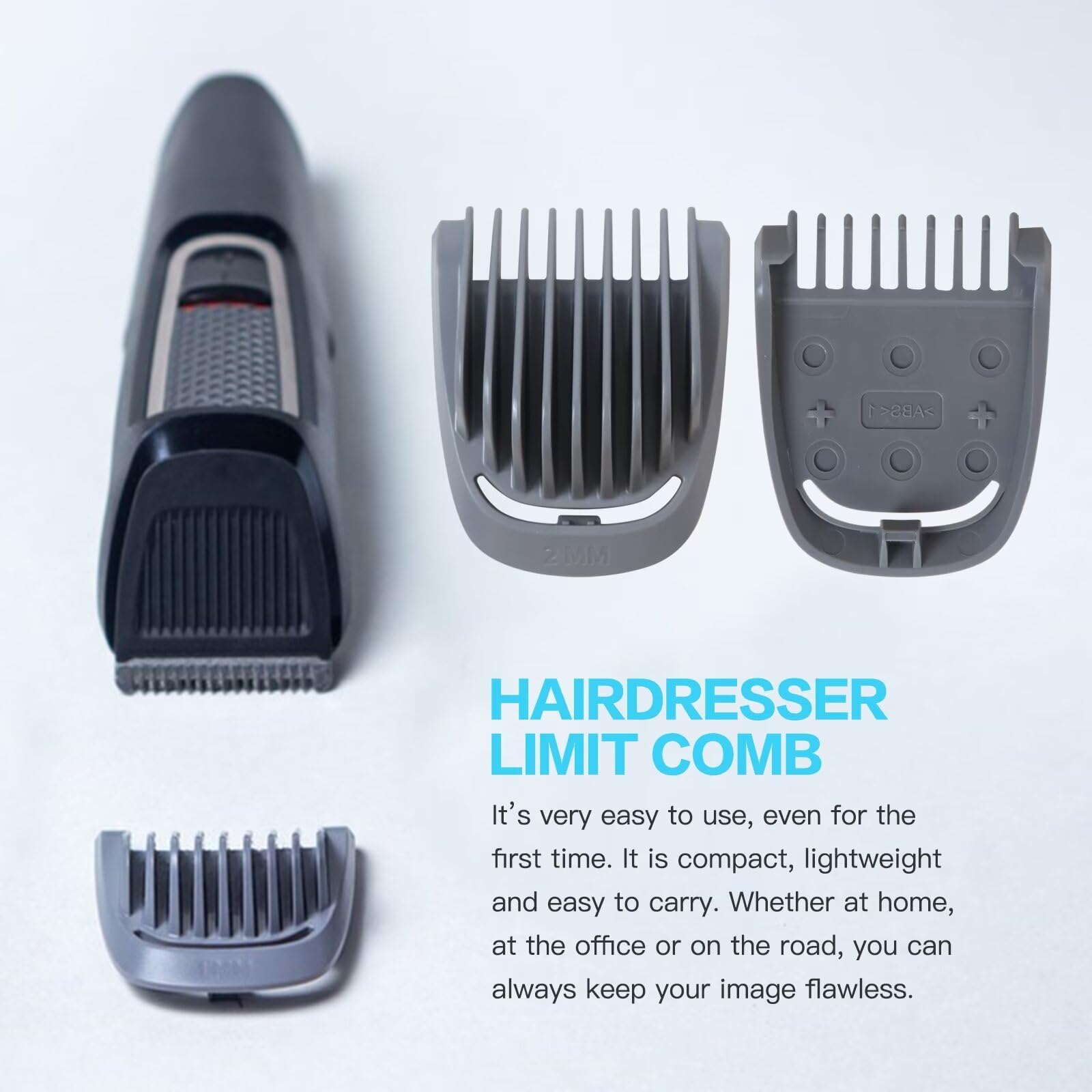Xspeedonline Multigroom Trimmer Beard Stubble Guide Comb Guard 2mm Compatible for Philips Norelco Series 3000, 5000, 7000