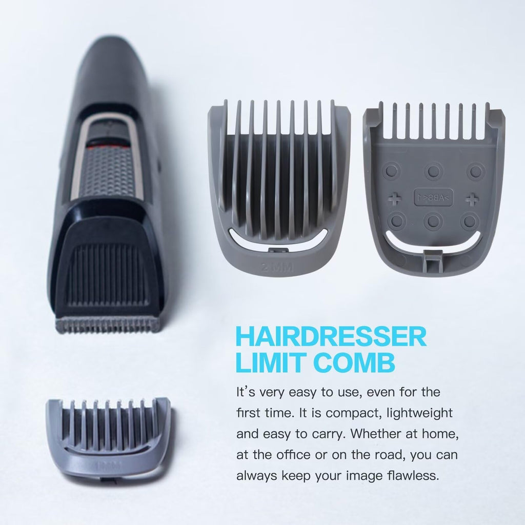Zafina-UP For Philips Norelco Multigroom Trimmer Plastic Guide Comb 2mm