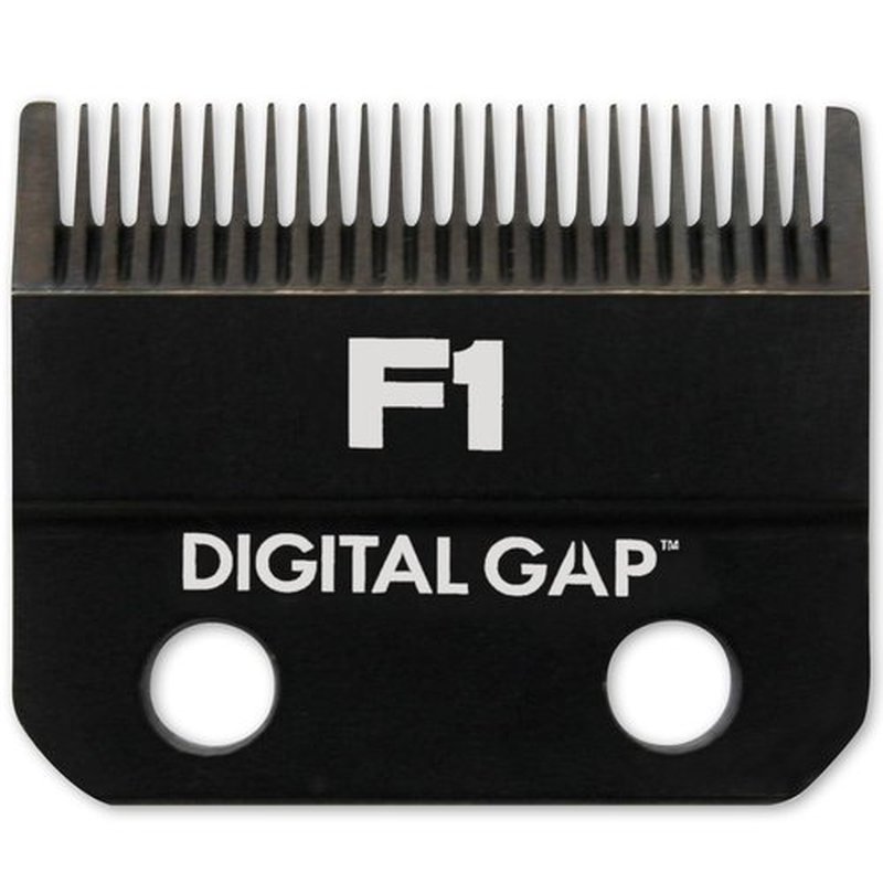 COCCO Digital Gap Graphene F1 Taper Fade Clipper Replacement Blade, Screw-Mounted, for COCCO Veloce & Hyper Veloce Clippers and Standard Blade Dimensions (45.5 mm Width, 18.0 mm Screw Distance)